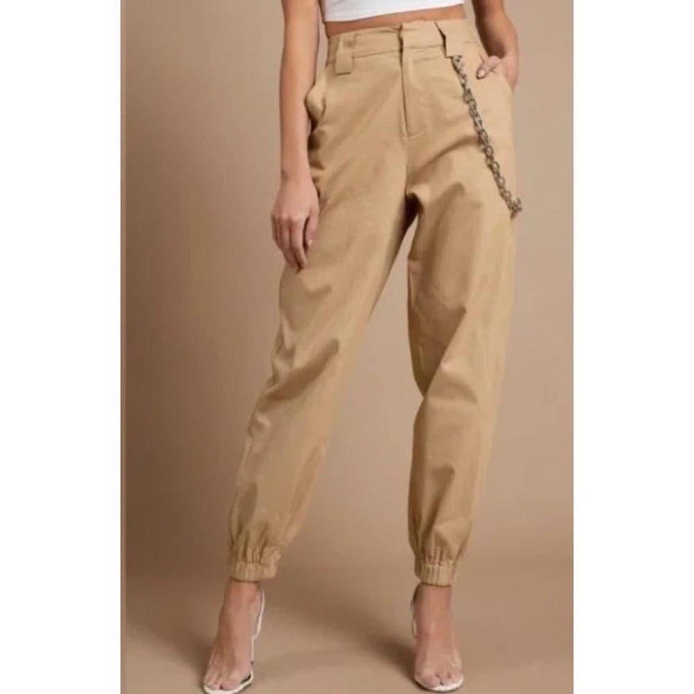 I AM GIA cargo pants with detachable chain size Small